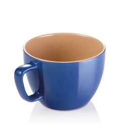 Large mug CREMA SHINE, azure