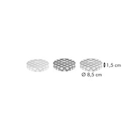 Lids for jars TESCOMA DELLA CASA 400 and 700 ml, 3 pcs