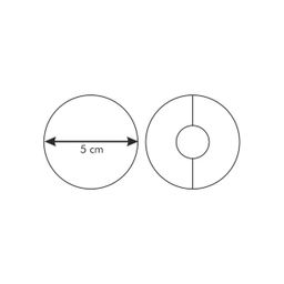 Obrázek Linecké kolečko DELÍCIA ø 5,0 cm