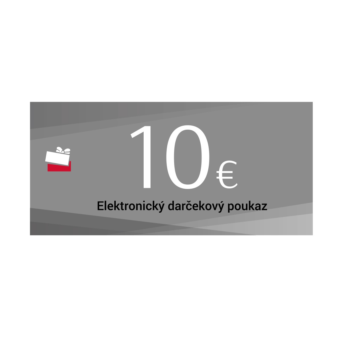 Darčekový poukaz 10 Eur-elektronický