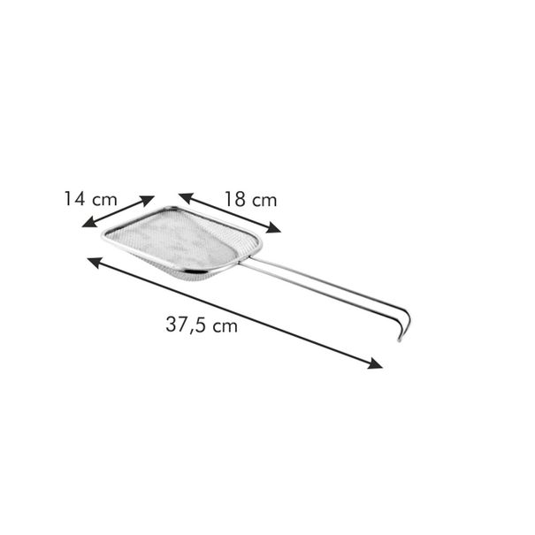 Łopatka z sitkiem GrandCHEF 14x18 cm (zdjęcie 3)