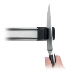 Magnetic knife strip PRESIDENT, with sharpener