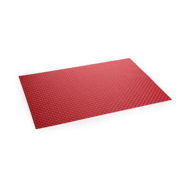 Mantel individual FLAIR SHINE 45x32 cm, rojo