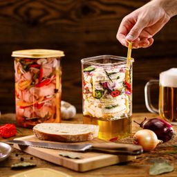 Image of Marinated camembert set DELLA CASA