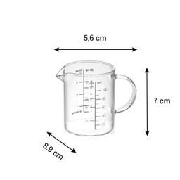 Imagem de Medidor com bico em vidro DELÍCIA, 100 ml