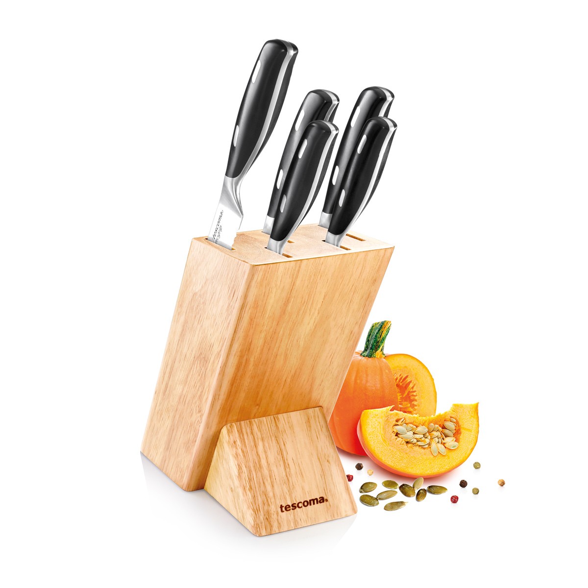 Messerblock GrandCHEF, mit 5 Messern
