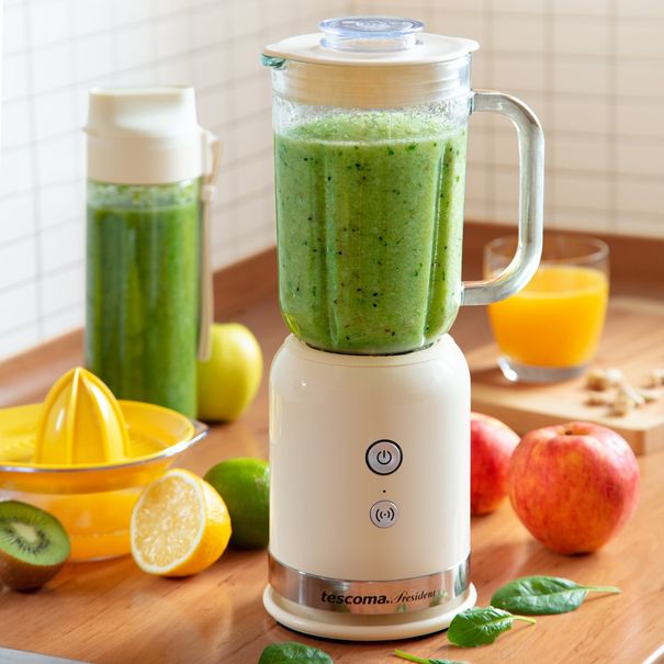 Mikser do smoothie PRESIDENT 0,6 l, kremowy (zdjęcie 4)