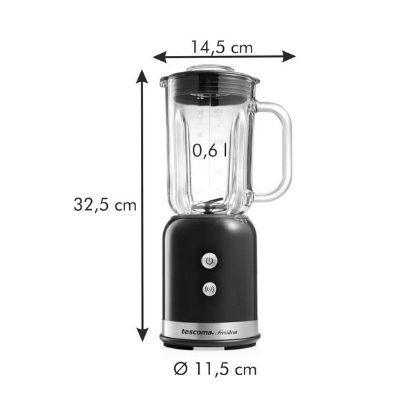 Mikser do smoothie PRESIDENT 0,6 l, kremowy (zdjęcie 6)