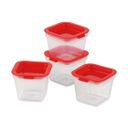 Mini caixas saudáveis para congelador PURITY 120 ml, 4 pcs