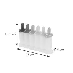 Mini ice cream moulds BAMBINI, 6 pcs