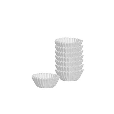 Miniature baking cups DELÍCIA ø 4.0 cm, 200 pcs, white