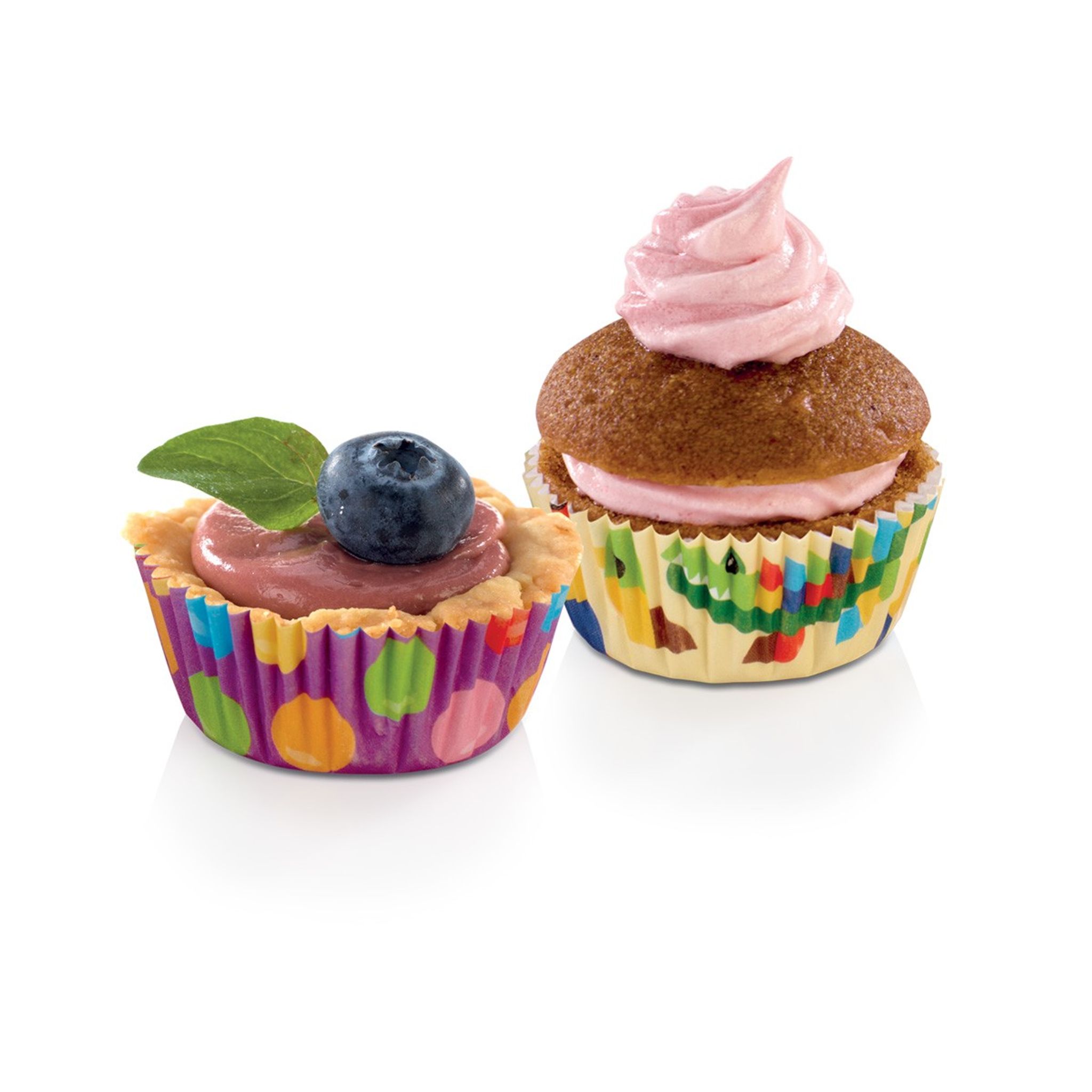 Miniature baking cups DELÍCIA ø 4 cm, 100 pcs, for children