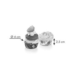 Miniature baking cups DELÍCIA ø 4 cm, 100 pcs, for parties