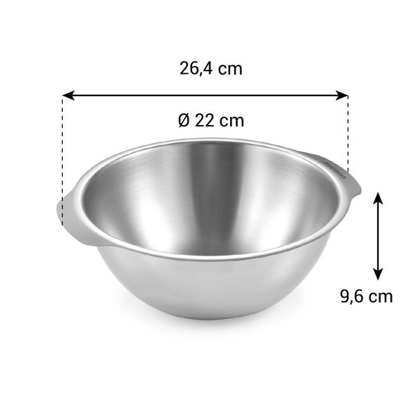 Mísa GrandCHEF ø 22 cm, do vodní lázně (obrázek 3)