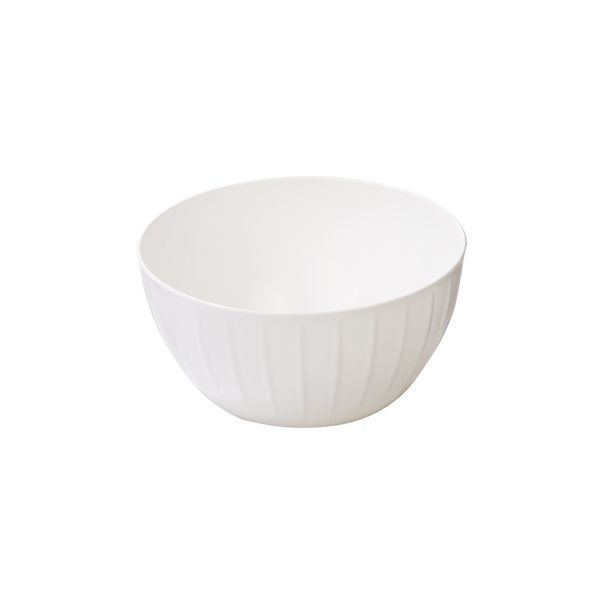 E-shop Misa plastová DELÍCIA ø 22 cm, 2.5 l, biela