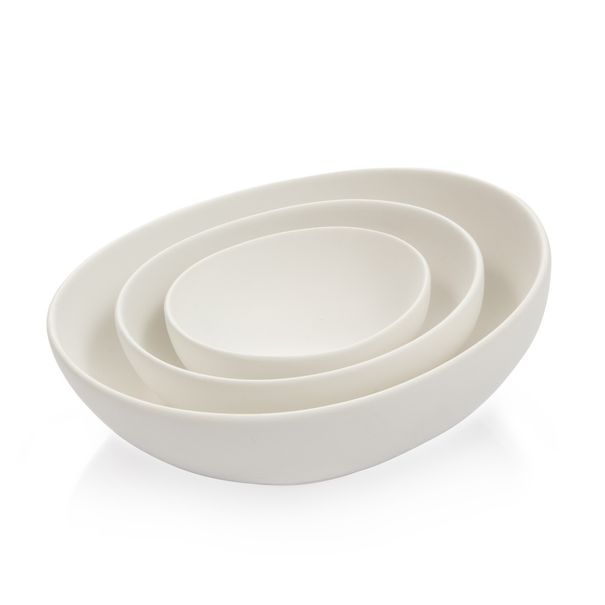 Miska FANCY HOME Stones 15 cm, bílá (obrázek 6)