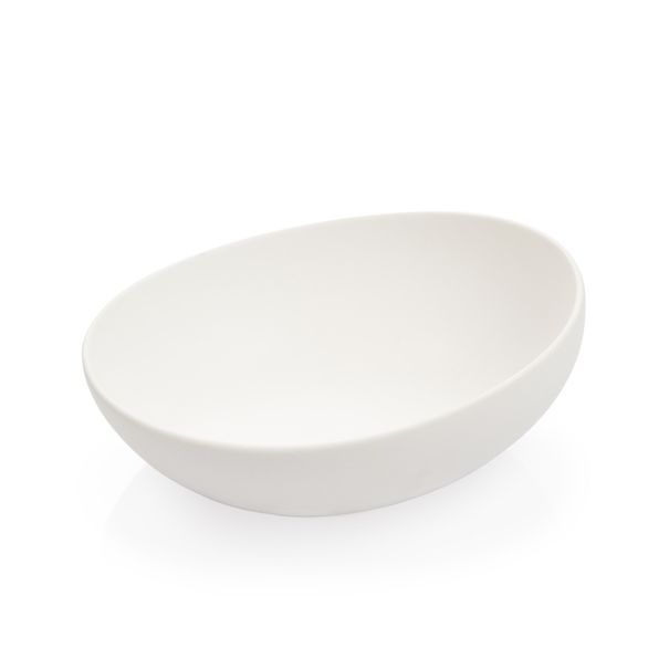 E-shop Miska FANCY HOME Stones 21 cm, biela