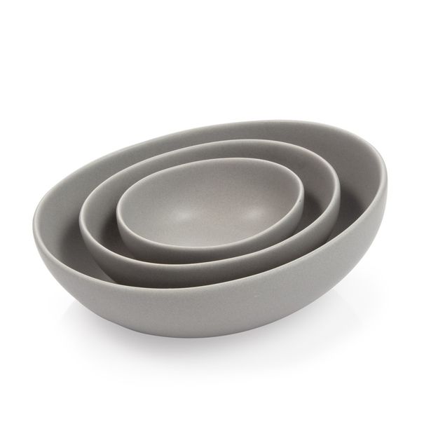 Miska FANCY HOME Stones 21 cm, biała (zdjęcie 7)