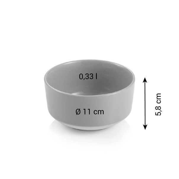 Miska TAVERNE ø 11 cm, mocca (zdjęcie 4)