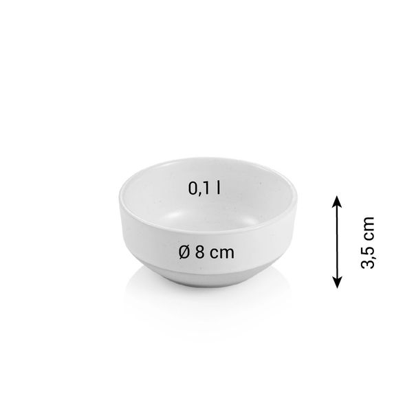 Miska TAVERNE ø 8 cm, cream (zdjęcie 4)