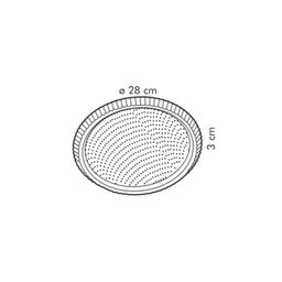 Molde rizado DELICIA, o 28 cm