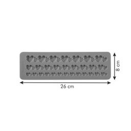 Molde silicona ribete corazones DELICIA DECO