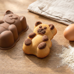 Imagem de Moldes de silicone DELÍCIA, 3 formatos, 6 peças