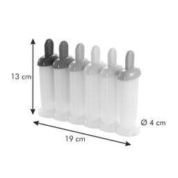 Moldes para gelado BAMBINI 6 pcs