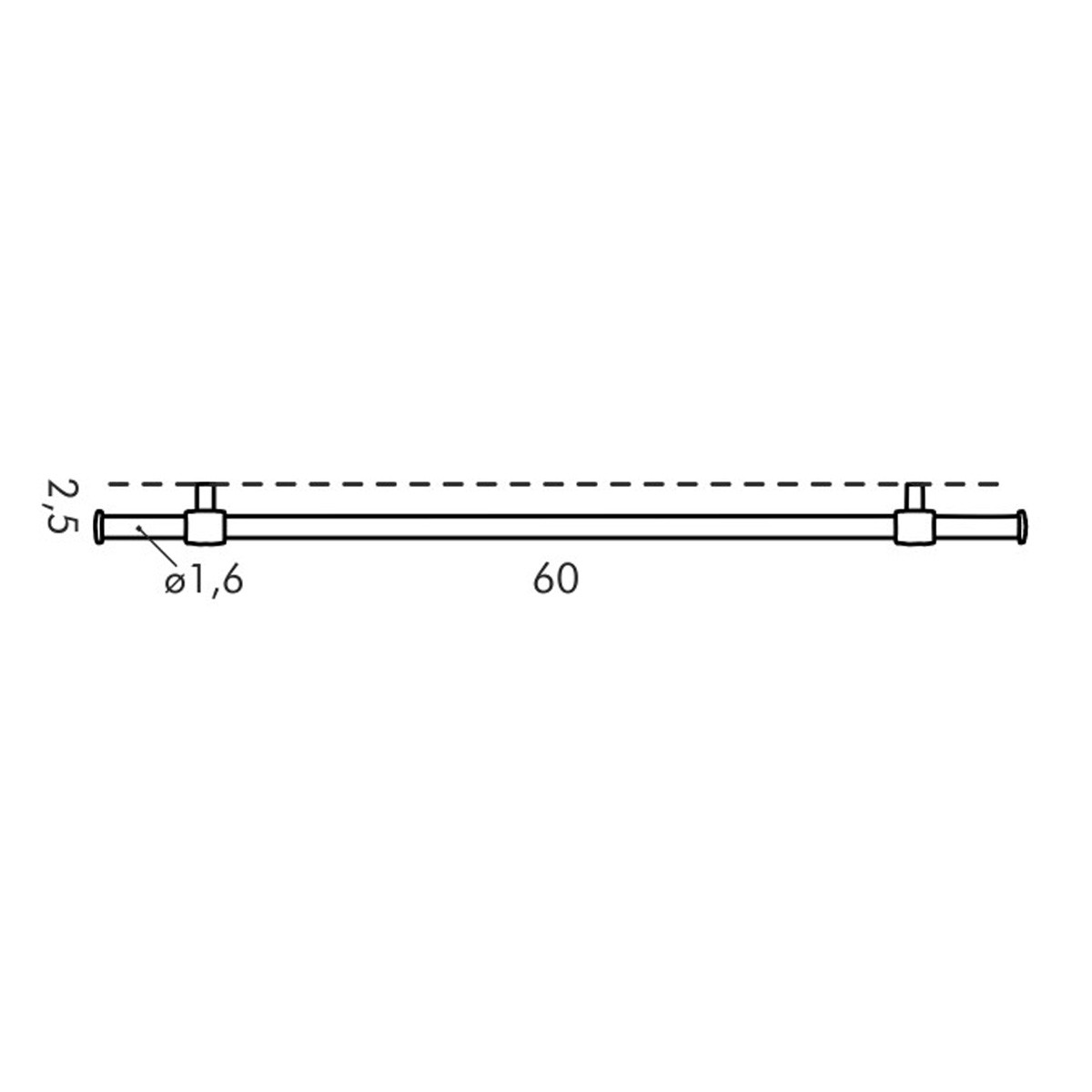 MONTI Fali Rúd 60 Cm