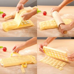 Mould for round raviolini DELÍCIA, 21 pcs