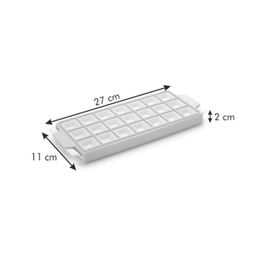 Mould for square raviolini DELÍCIA, 21 pcs