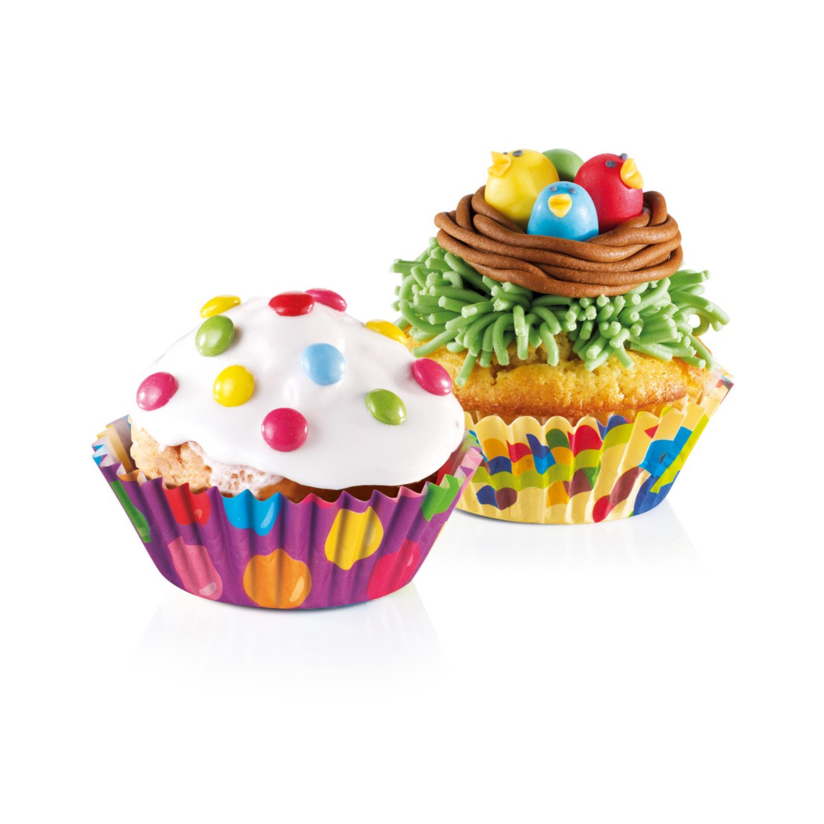 Muffin-Körbchen DELÍCIA ø 6 cm, 60 St., für Kinder
