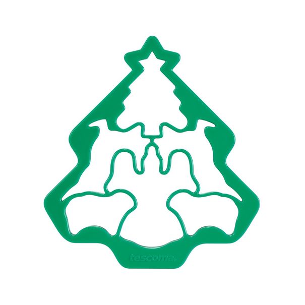 Multi-Ausstechschablone mit Weihnachtsmotiven DELÍCIA