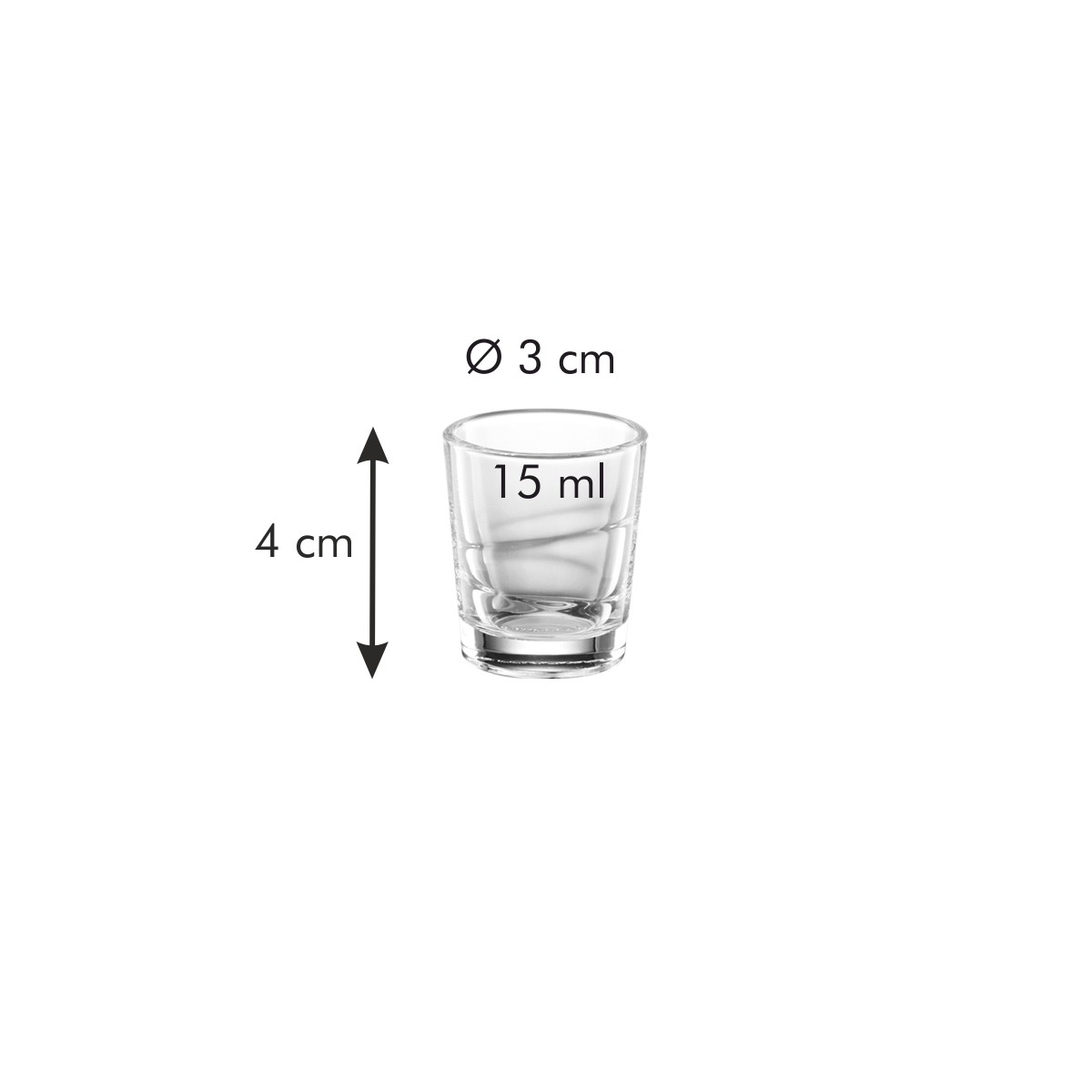 MyDRINK Pálinkáspohár 15 Ml, 6 Db