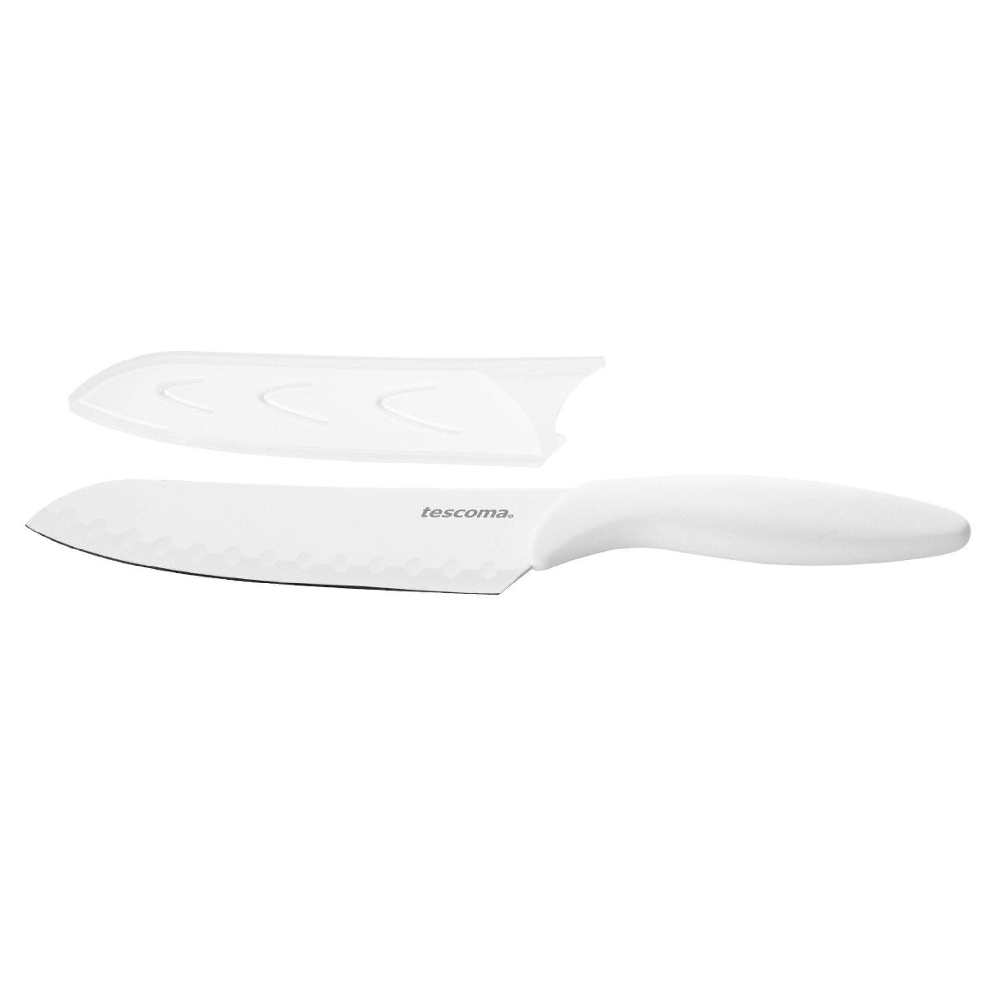 Non-stick Santoku knife PRESTO BIANCO 16 cm