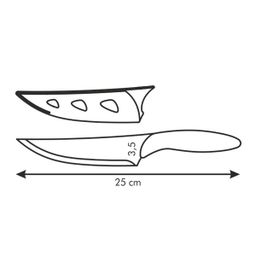 Nóż antyadhezyjny kuchenny PRESTO TONE 13 cm