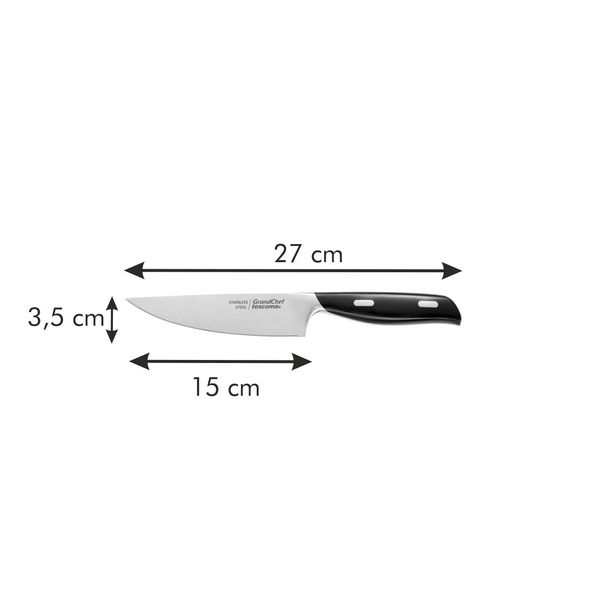 Nóż do porcjowania GrandCHEF 15 cm (zdjęcie 3)
