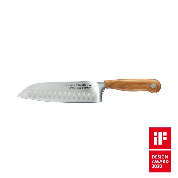 Nóż Santoku FEELWOOD 17 cm (zdjęcie 5)