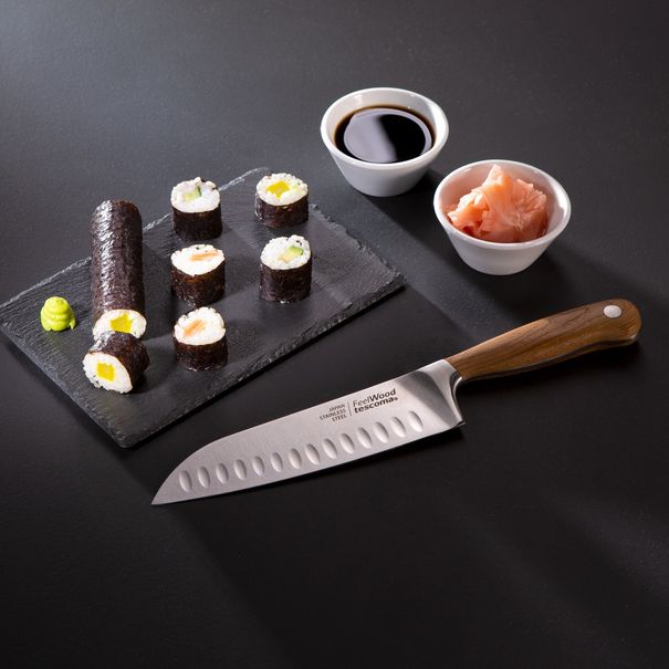 Nóż Santoku FEELWOOD 17 cm (zdjęcie 3)