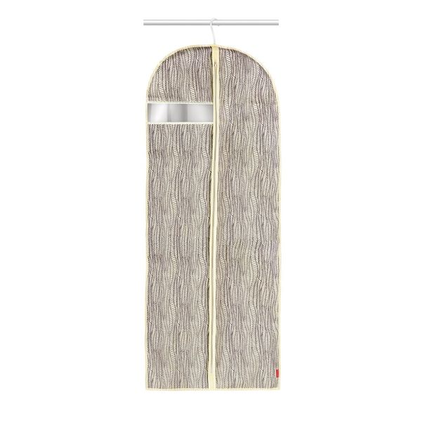 E-shop Obal na šaty FANCY HOME 150 x 60 cm, smotanová