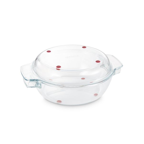 E-shop Okrúhly pekáč s poklopom GrandCHEF 32 cm, sklenený