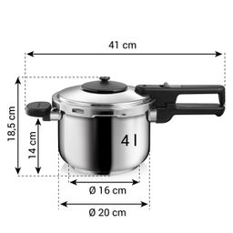 Olla a presión GrandCHEF 4.0 l