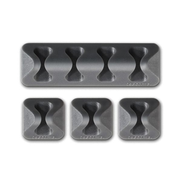 Organizer na kable PRESTO, zestaw 4 szt.