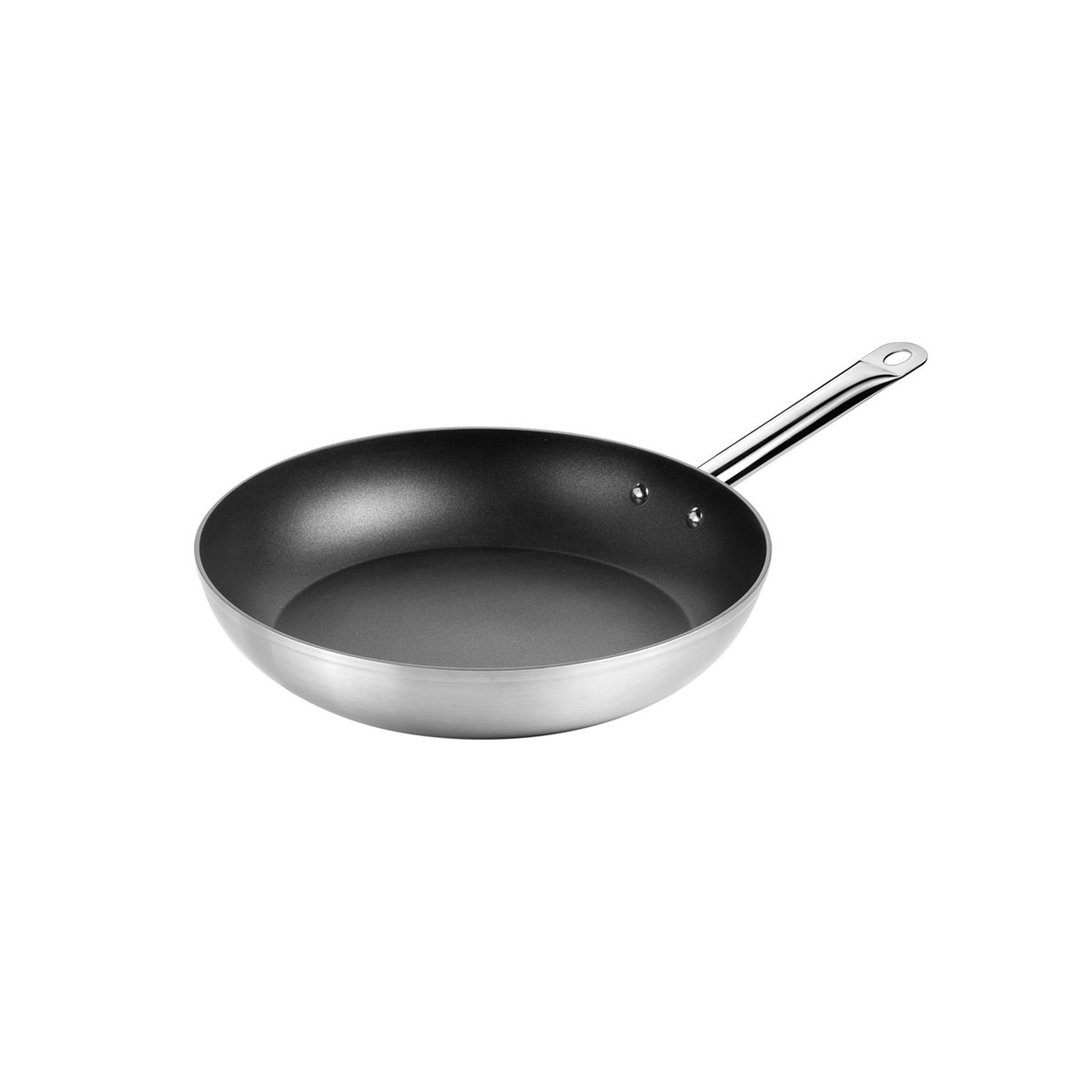 Padella Illa CL1224 Classica 24 Cm | Antiaderente Whit Ford, Manico Bakelite, Fondo Spesso 2.5 Mm, Made In Italy - 2