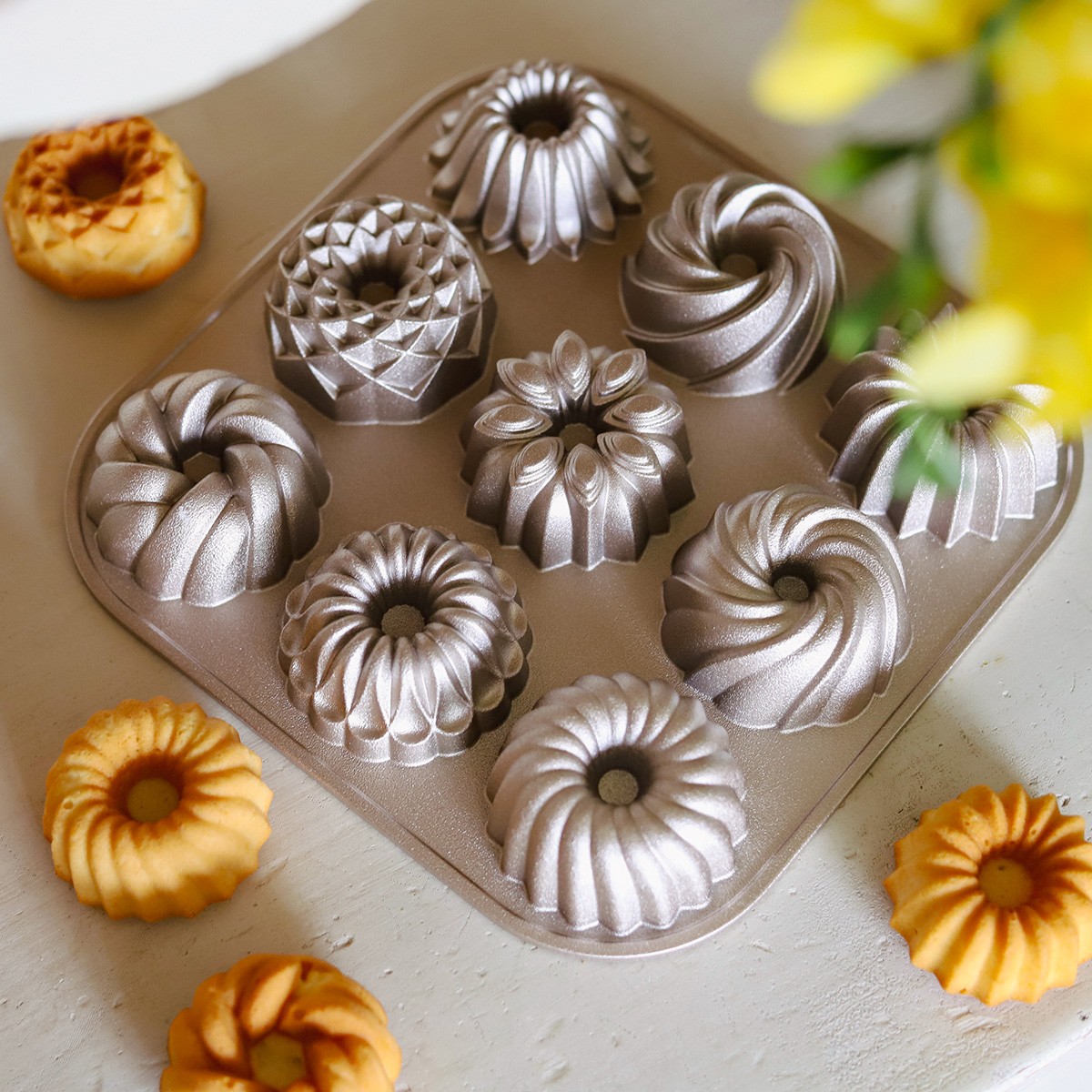 Mould Dome Angel Cake Tin Coles Small Fluted Cake Tins Little