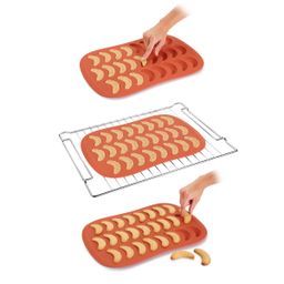 Pan for crescent-shaped vanilla rolls DELÍCIA SiliconPRIME