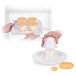 Panna cotta mould set DELÍCIA, 4 pcs