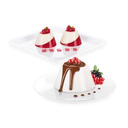 Panna cotta mould set DELÍCIA, 4 pcs