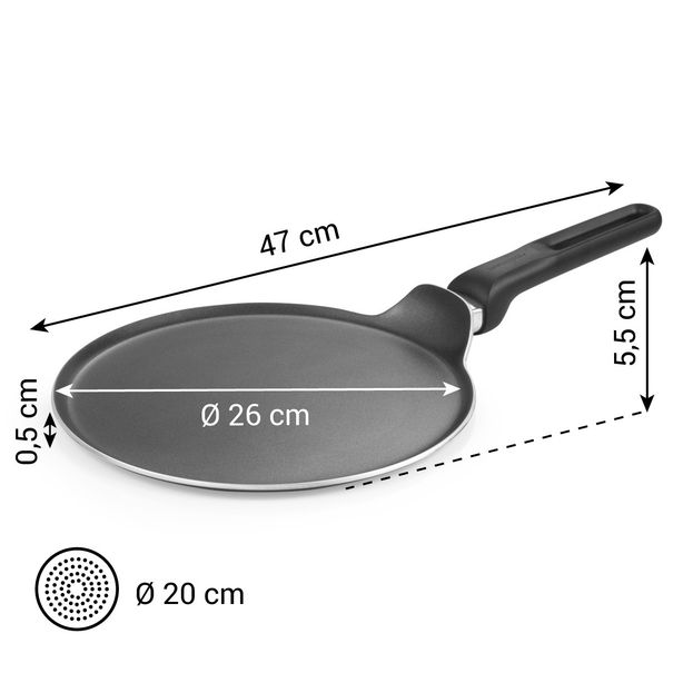 Patelnia do naleśników BRAVA ø 26 cm (zdjęcie 4)
