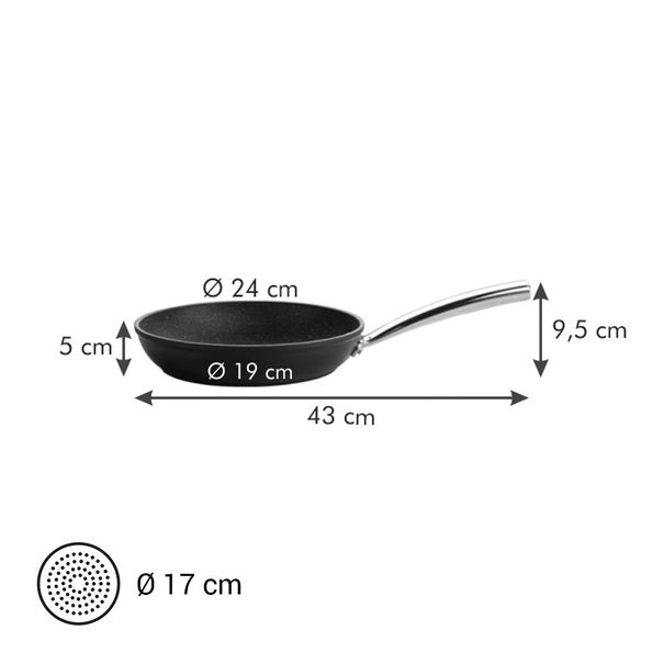 Patelnia PRESIDENT ø 24 cm (zdjęcie 8)